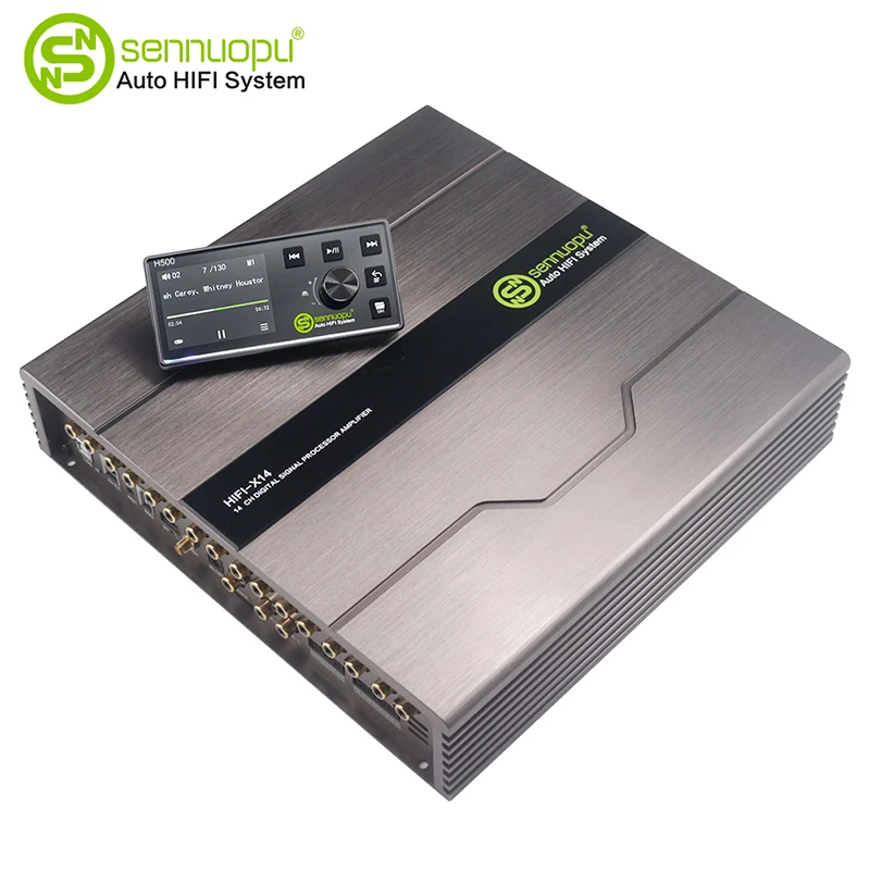 Prosesor Suara Digital Hi-Res 16-Channel dengan 14 Amplifier Saluran