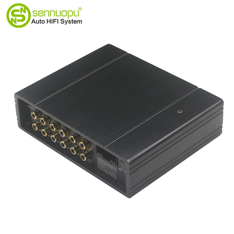 CAR DSP Amplifier 4 saluran dengan 8 saluran prosesor suara digital