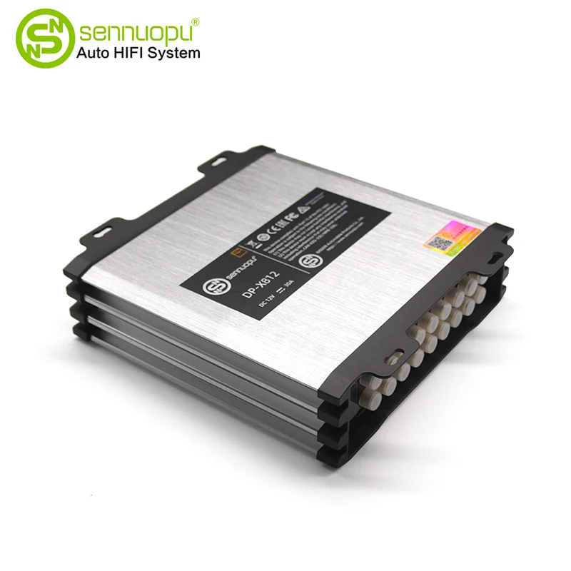 CAR DSP Processor 12 saluran dengan 8 saluran penguat daya